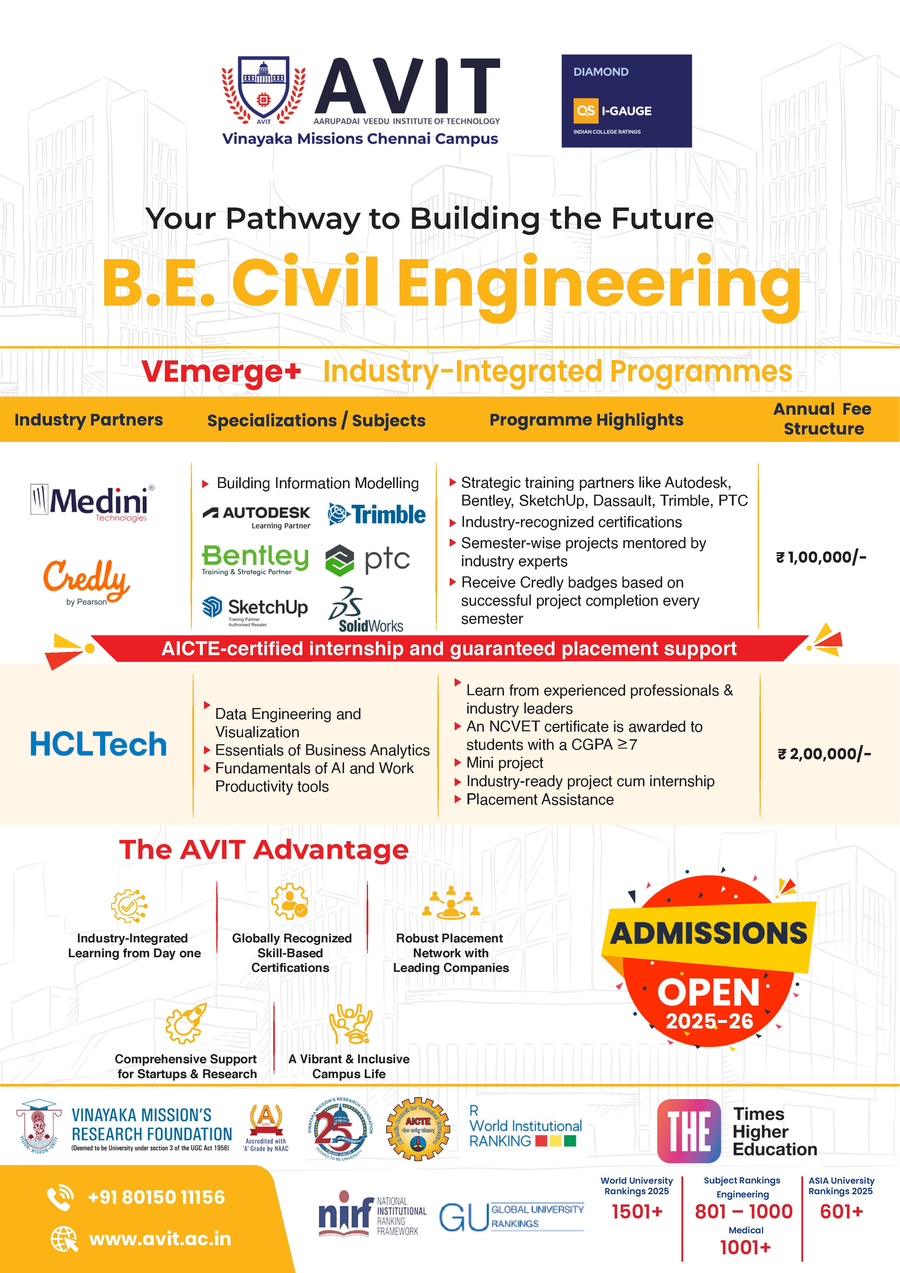 Industry Integrated Programmes - VEmerge+